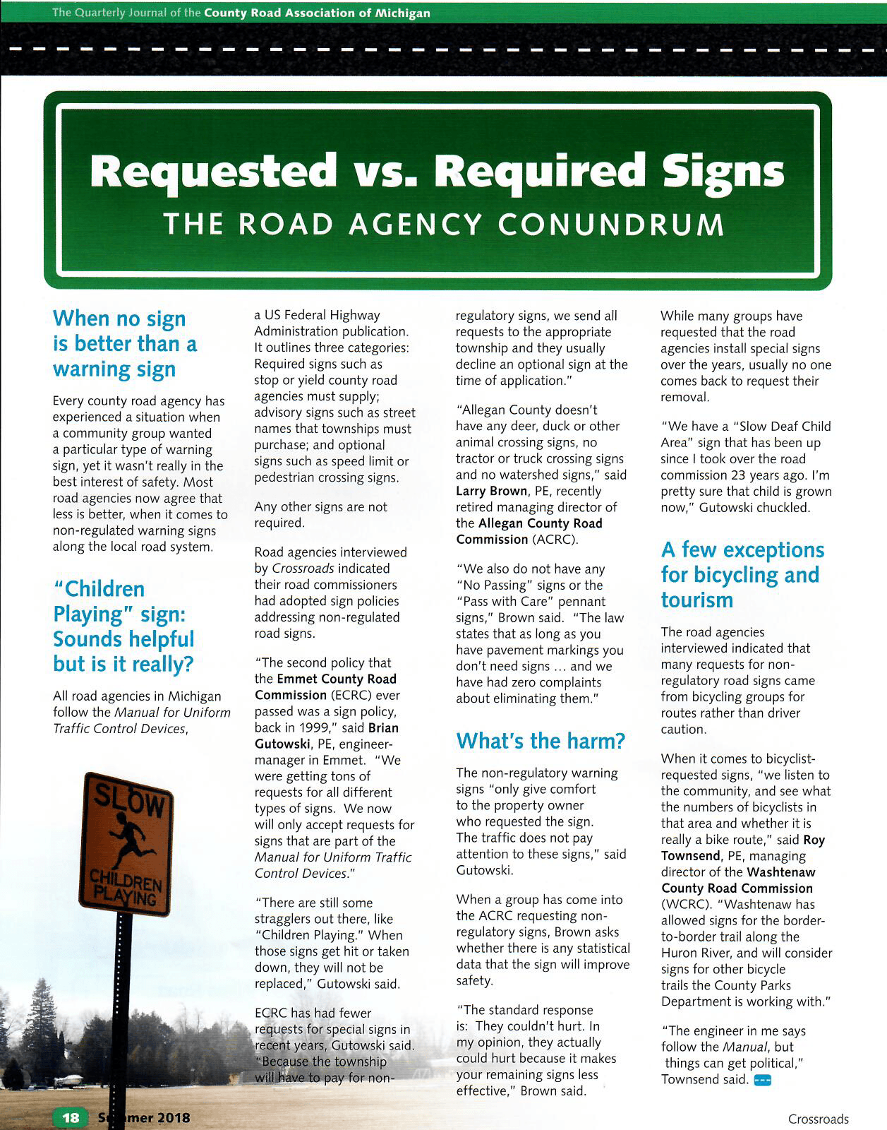 Requested vs. Required Signs