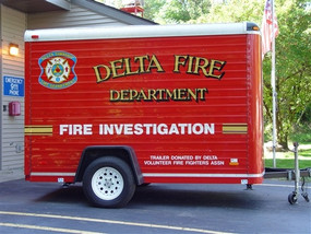 fire investigation trailer