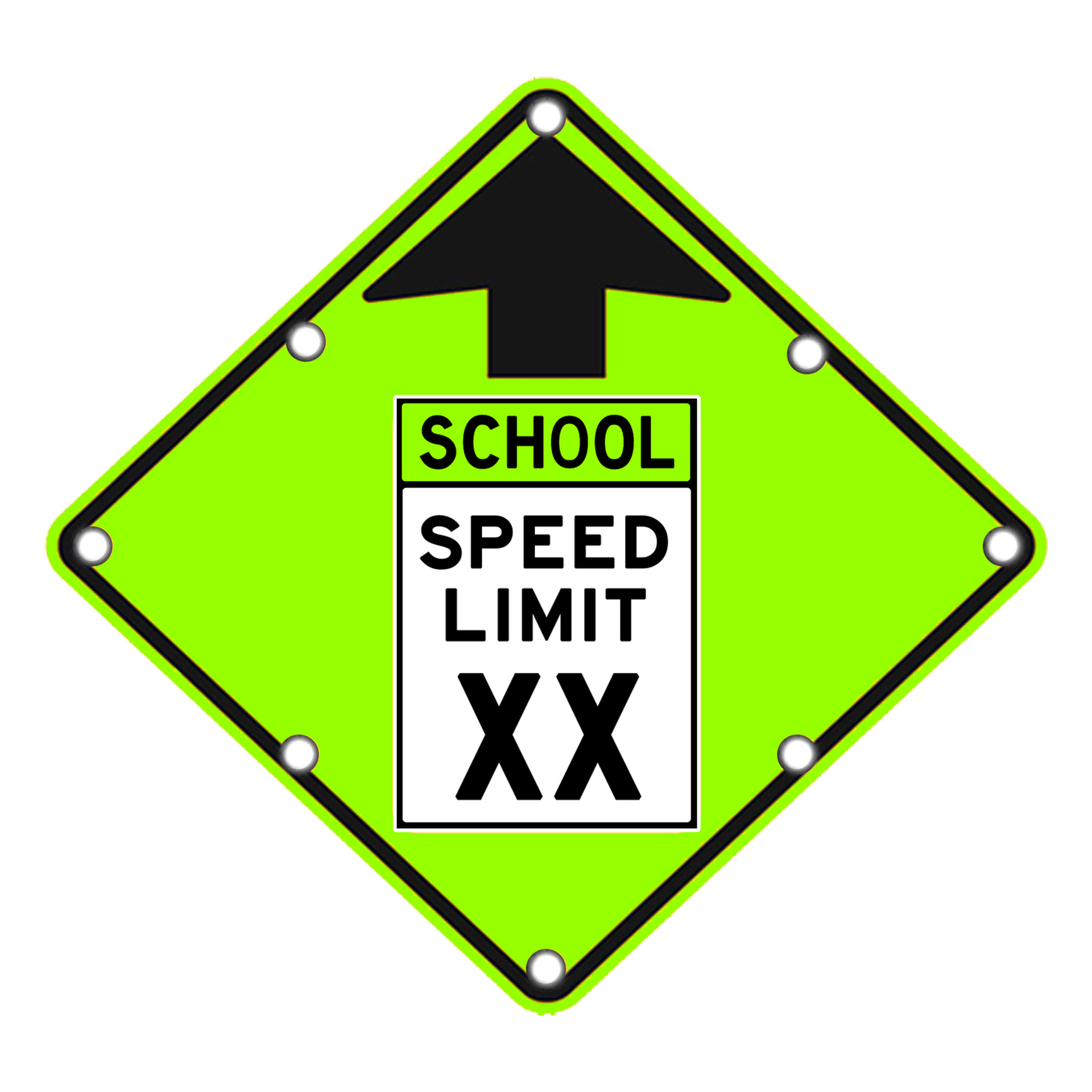 School Speed Limit Signs