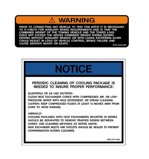 Choosing the Right Industrial Equipment Safety Decals